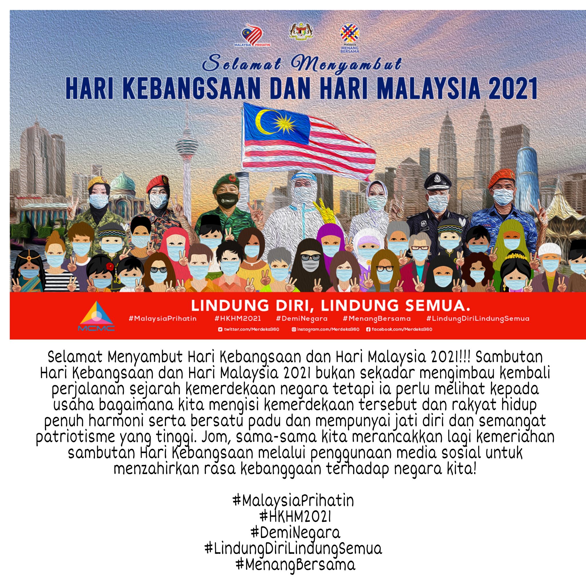 Sambutan Hari Kebangsaan Dan Hari Malaysia 2021